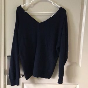 Navy blue sweater